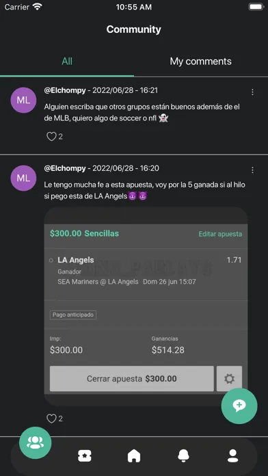 Zrzuty ekranu King Parlay