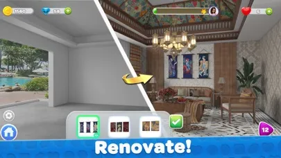 ภาพหน้าจอของ My House - Home Design Games