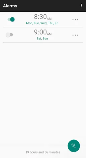Simple Alarm Clock Screenshots