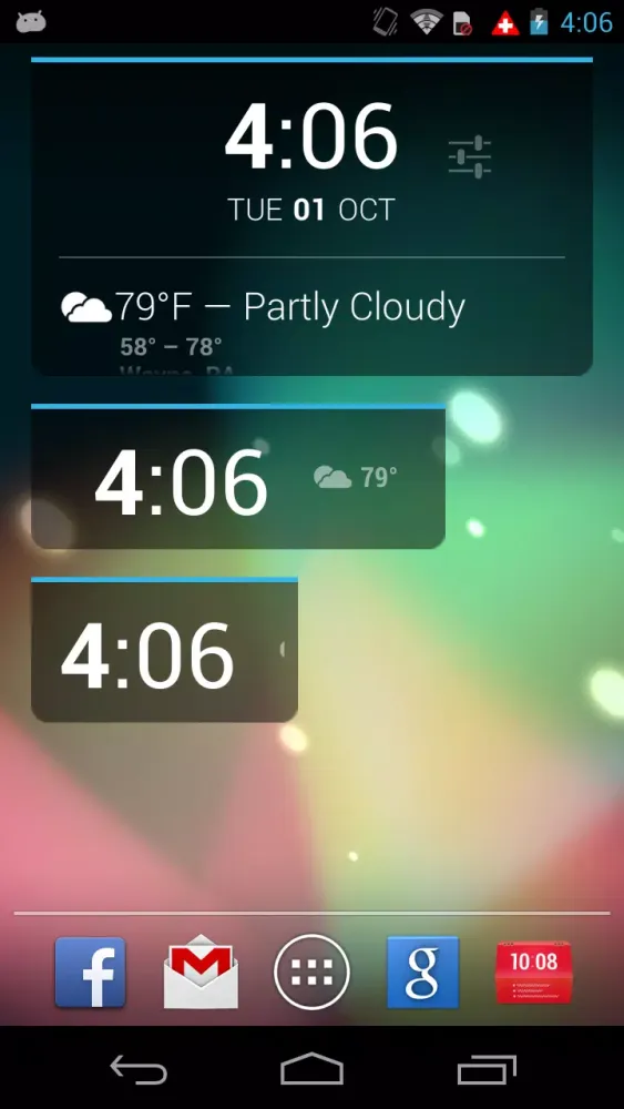Better DashClock Widget Screenshots