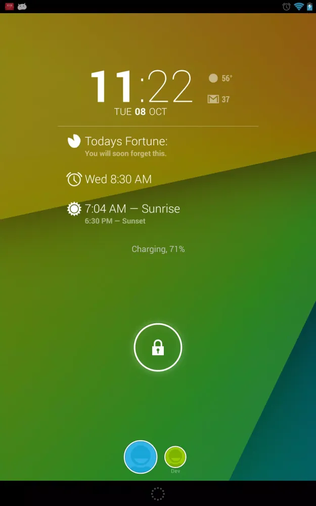Better DashClock Widget Screenshots