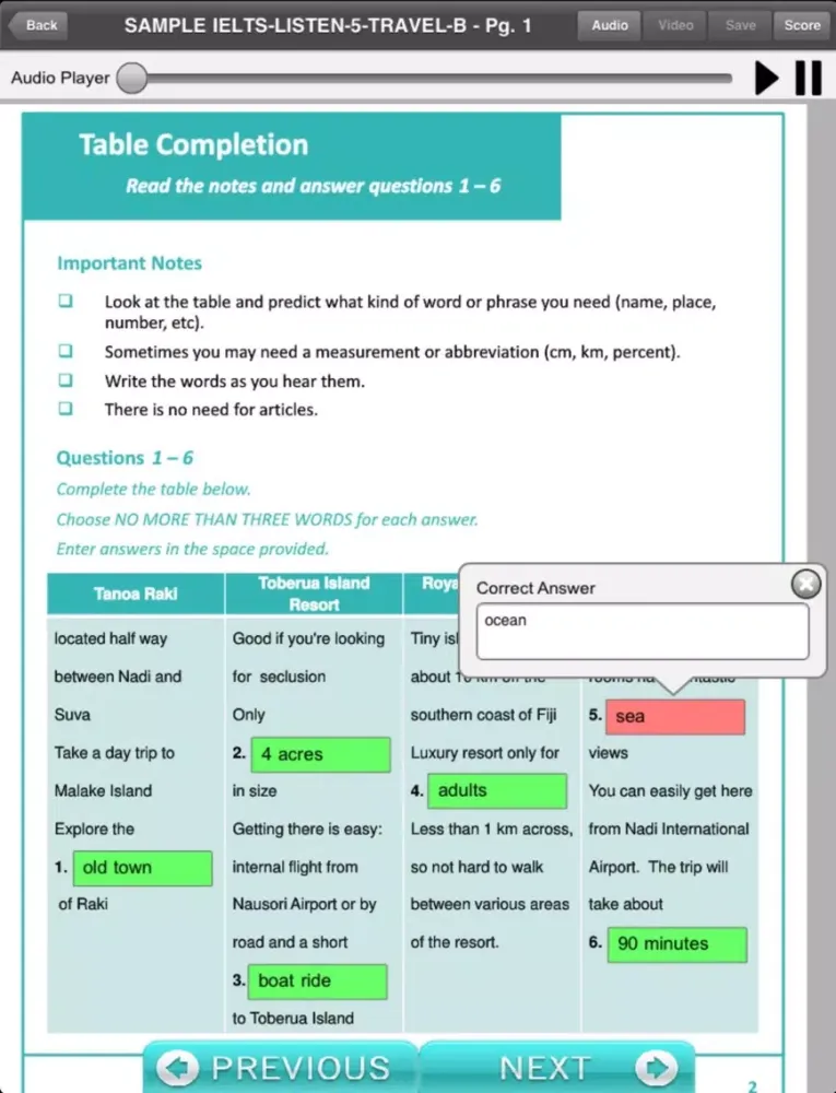 Capturas de pantalla de Better Assessments iPad 