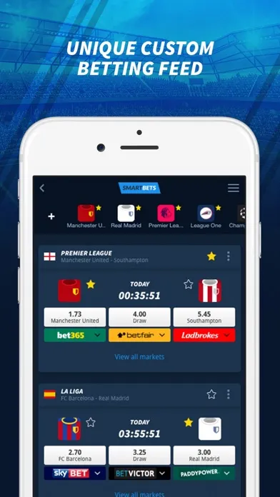 SmartBets: Compare Odds/Offers স্ক্রিনশট