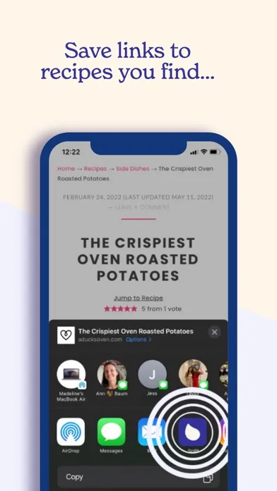 ภาพหน้าจอของ Spillt: Recipe & Meal Plan App