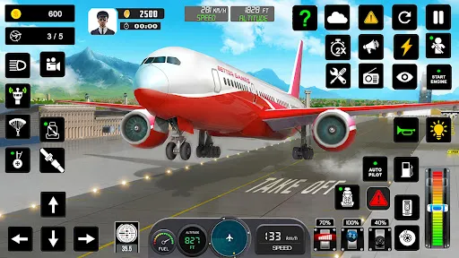 Flight Simulator : Plane Games应用截图