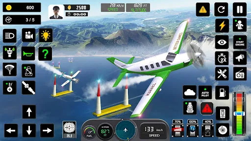 Flight Simulator : Plane Games应用截图