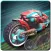 Futuristic Bike Racing Rider