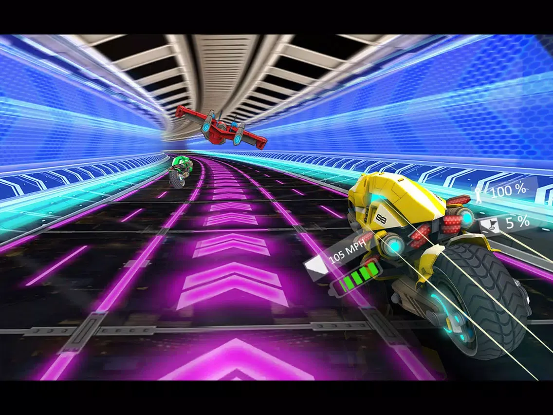 Скриншоты Futuristic Bike Racing Rider iPad 