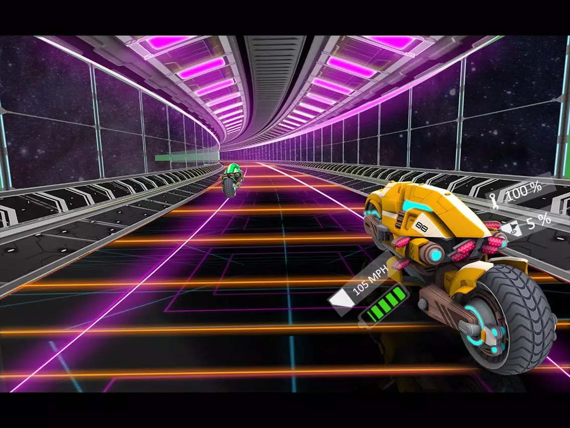 Скриншоты Futuristic Bike Racing Rider iPad 