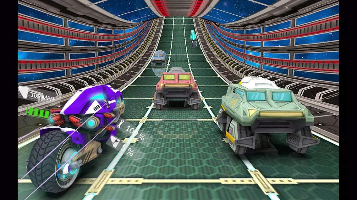 Скриншоты Futuristic Bike Racing Rider