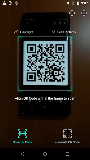 Captures d'écran de QR Code Reader & Generator