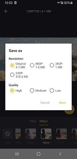 Video Cutter & Video Editor स्क्रीनशॉट