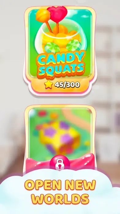 AR Fitness Game: Candy Squats স্ক্রিনশট