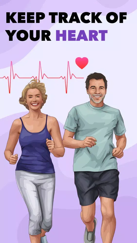 Capturas de tela do Pulse & Heart Rate Tracker