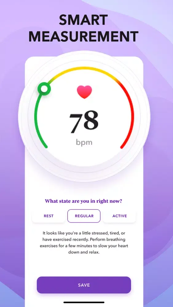 Capturas de tela do Pulse & Heart Rate Tracker