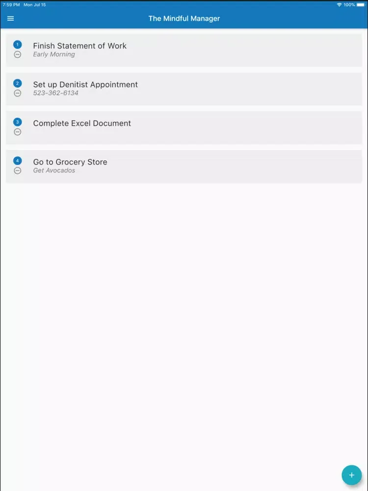 The Mindful Manager iPad  स्क्रीनशॉट