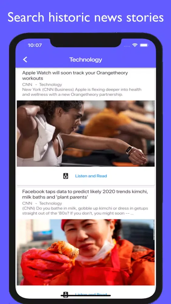 Morning Walk - AI News Reader Screenshots