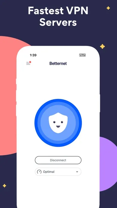 Capturas de pantalla de Super Fast VPN Proxy—Betternet