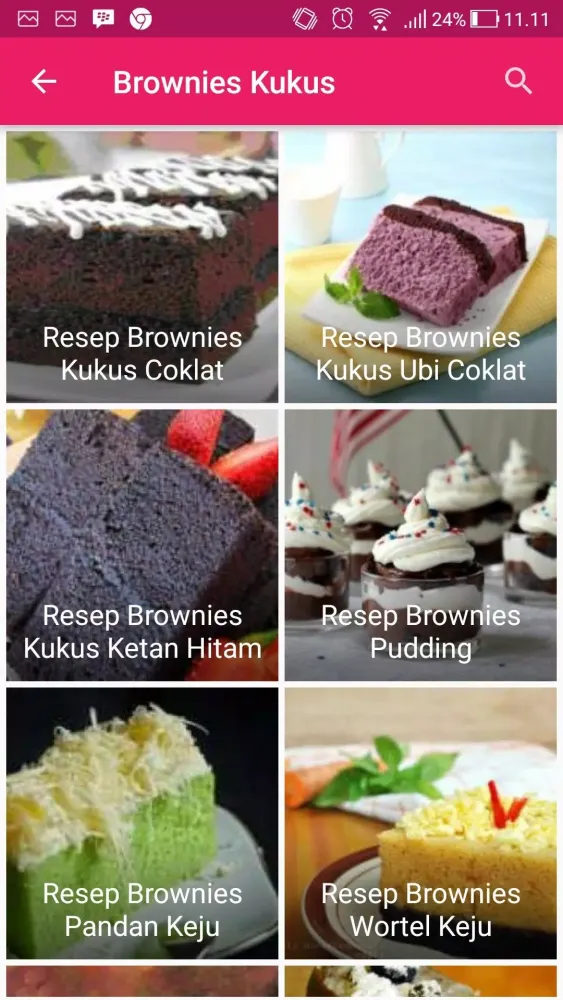 Resep Brownies Panggang 스크린샷