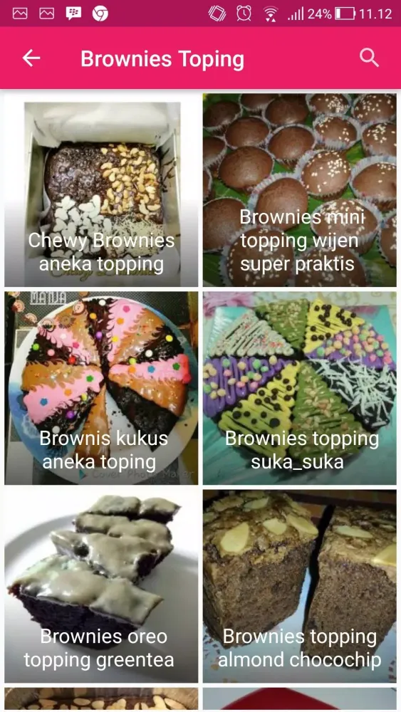 Resep Brownies Panggang 스크린샷