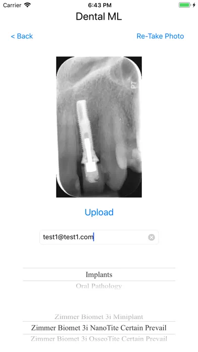 ภาพหน้าจอของ Dental ML