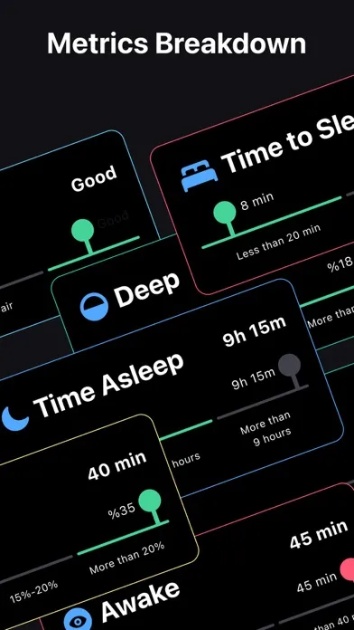 Capturas de pantalla de Rem: Auto Sleep Tracker Watch