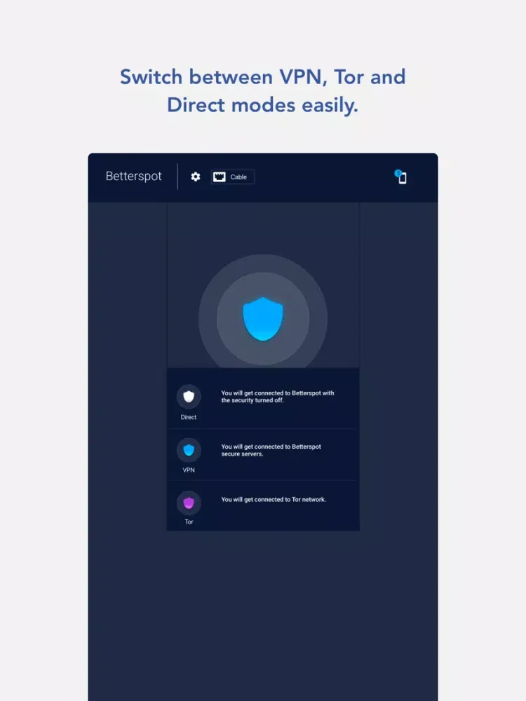VPN Router by Betterspot iPad  স্ক্রিনশট