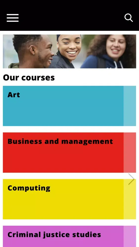 Zrzuty ekranu UON Prospectus