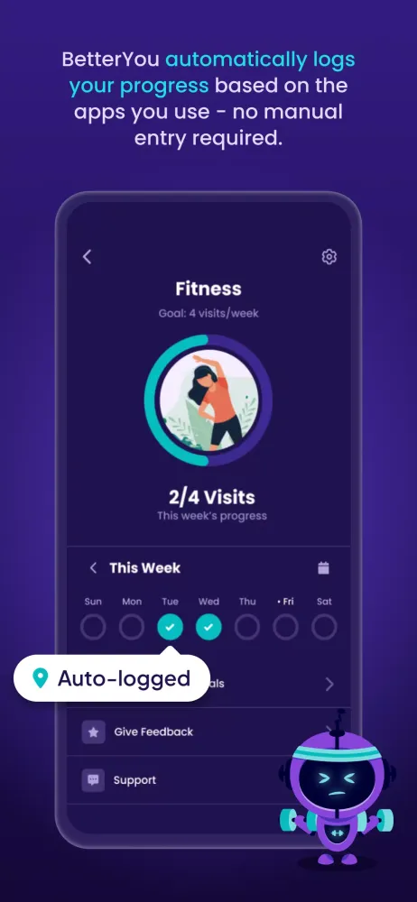 Capturas de pantalla de BetterYou