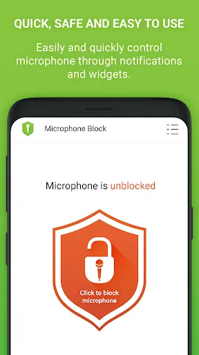 Screenshot di Microphone Block - Mic Guard