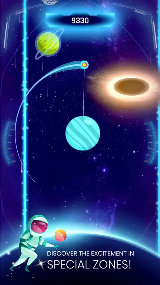 Ảnh chụp màn hình của Space Run: Adventure above Sky