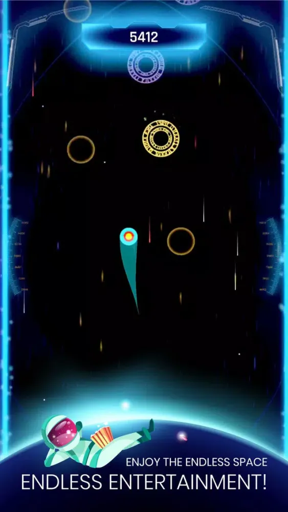 Ảnh chụp màn hình của Space Run: Adventure above Sky