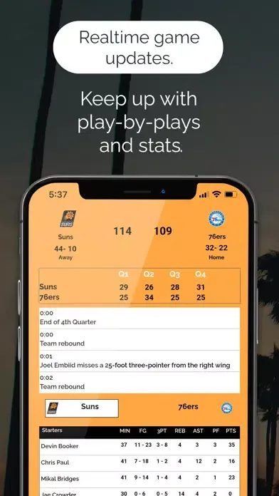 Ảnh chụp màn hình của Bet Track