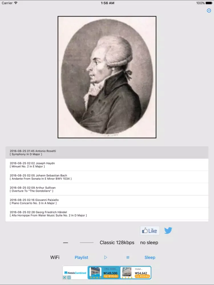 ภาพหน้าจอของ Classical Music 24 hours iPad 