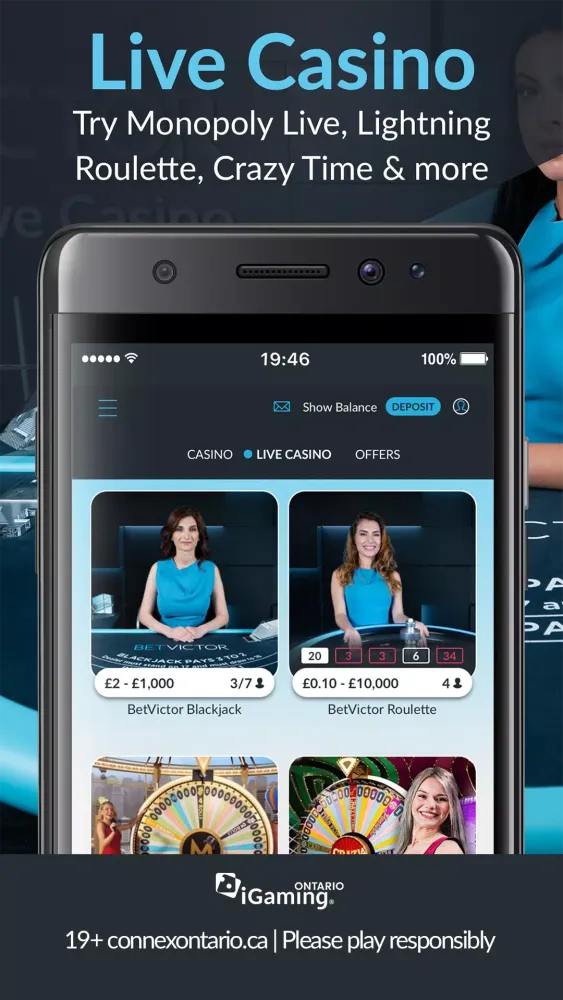 Ảnh chụp màn hình của BetVictor
