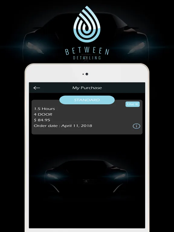Between Detailing App iPad  Screenshots