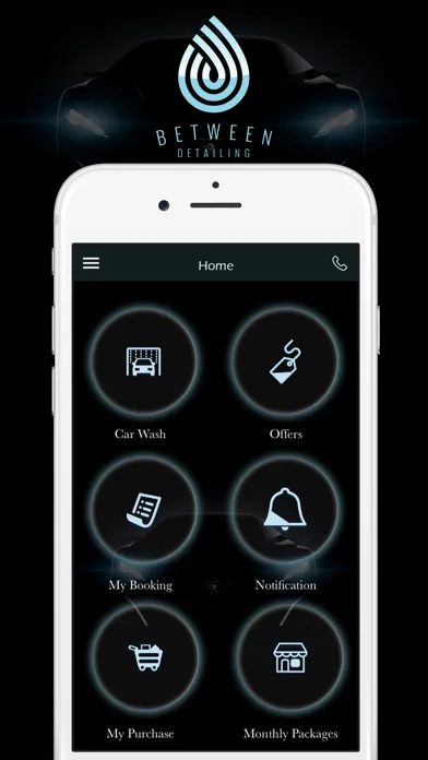Between Detailing App Screenshots