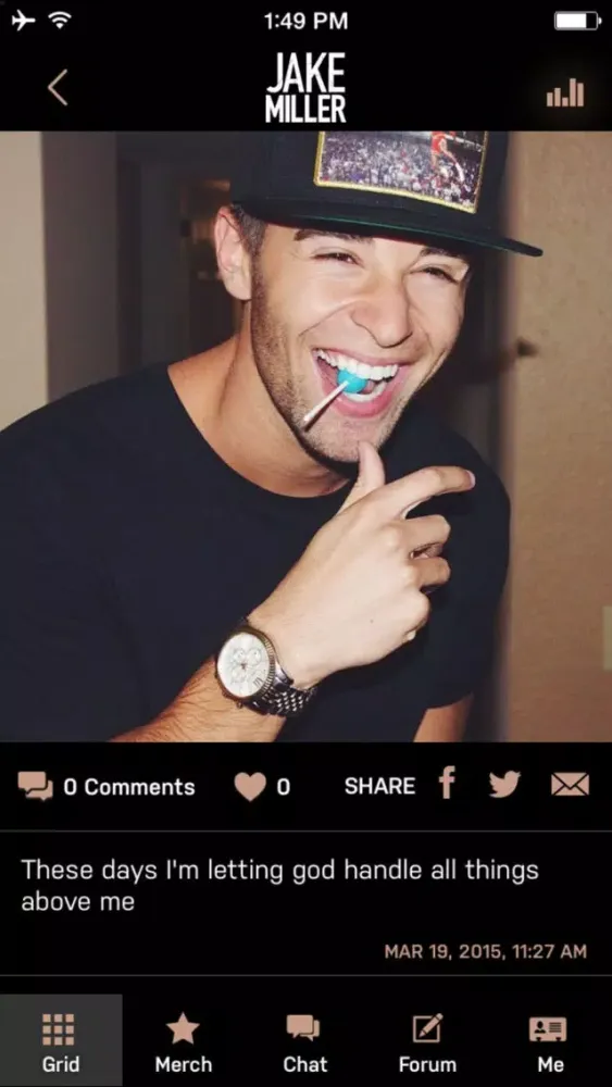 Jake Miller Official Ekran Görüntüleri