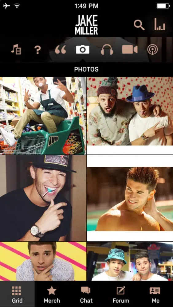 Jake Miller Official Ekran Görüntüleri
