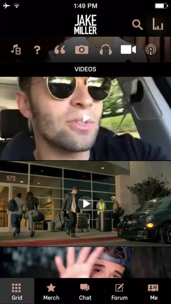 Jake Miller Official Ekran Görüntüleri