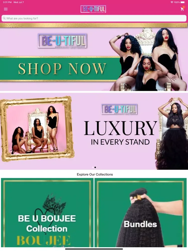 BE-U-TIFUL iPad  스크린샷