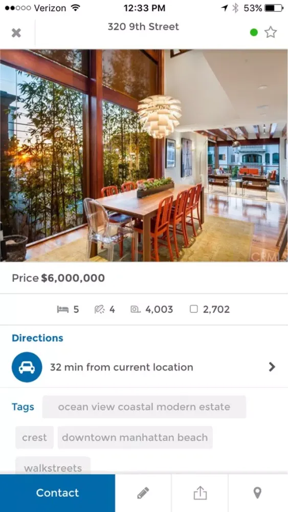 Tangkapan layar Beverly Hills Home Values