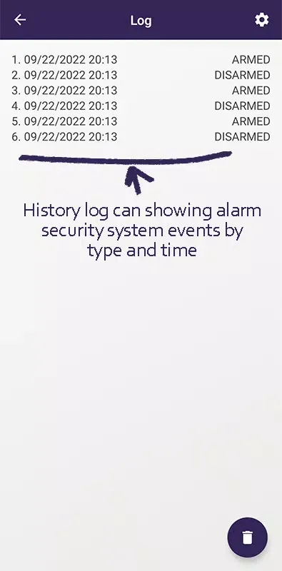 Anti theft mobile alarm سکرین شاٹس