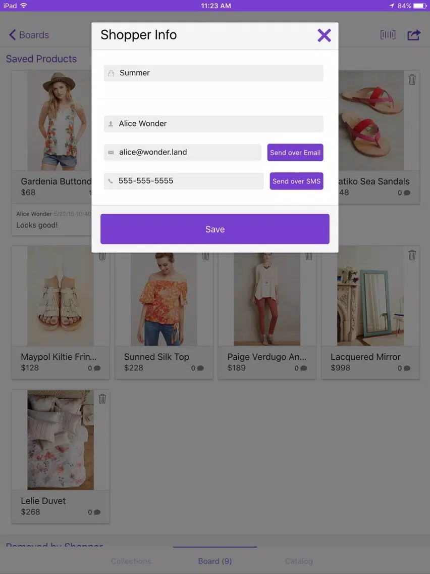 BevyUp Omnichannel Boards iPad  Screenshots
