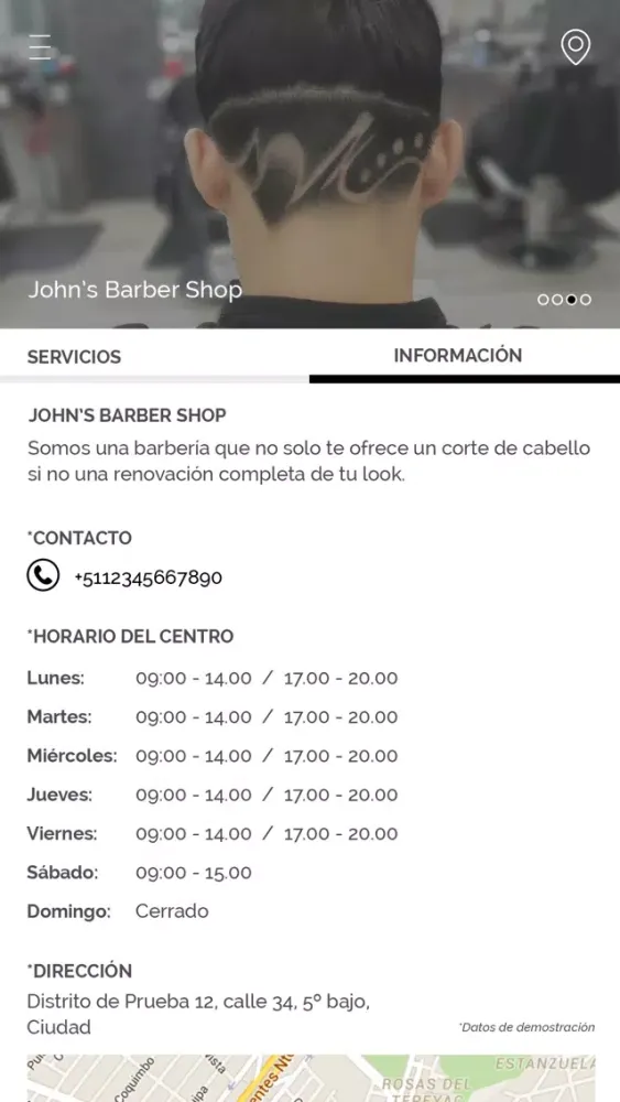 Capturas de pantalla de John's Barber Shop
