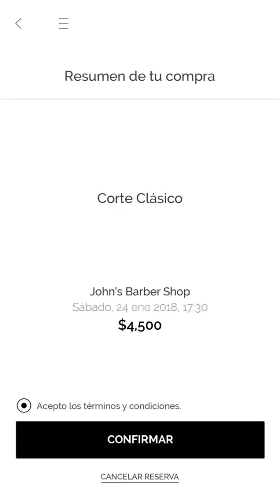 Capturas de pantalla de John's Barber Shop