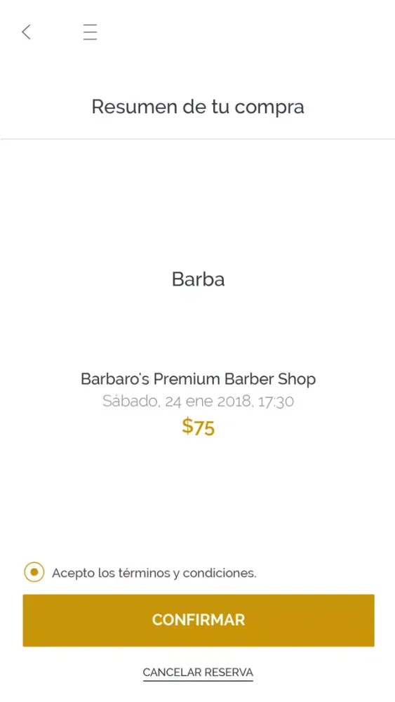 Barbaros Premium Barber Shop Ekran Görüntüleri
