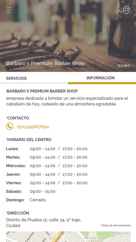 Barbaros Premium Barber Shop Ekran Görüntüleri