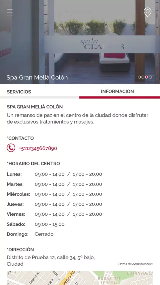 Spa Gran Meliá Colón Ekran Görüntüleri