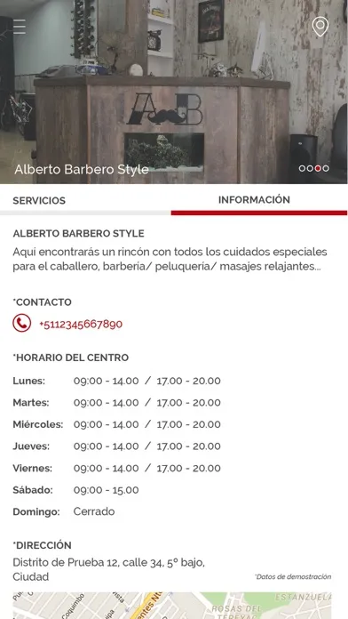 Tangkapan skrin Barbería Alberto Barbero